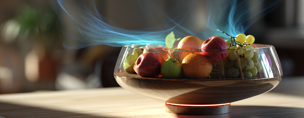 Freshbowl with fruit in it