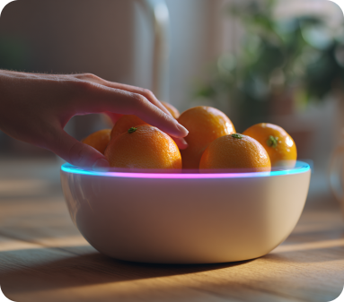 Freshbowl with oranges