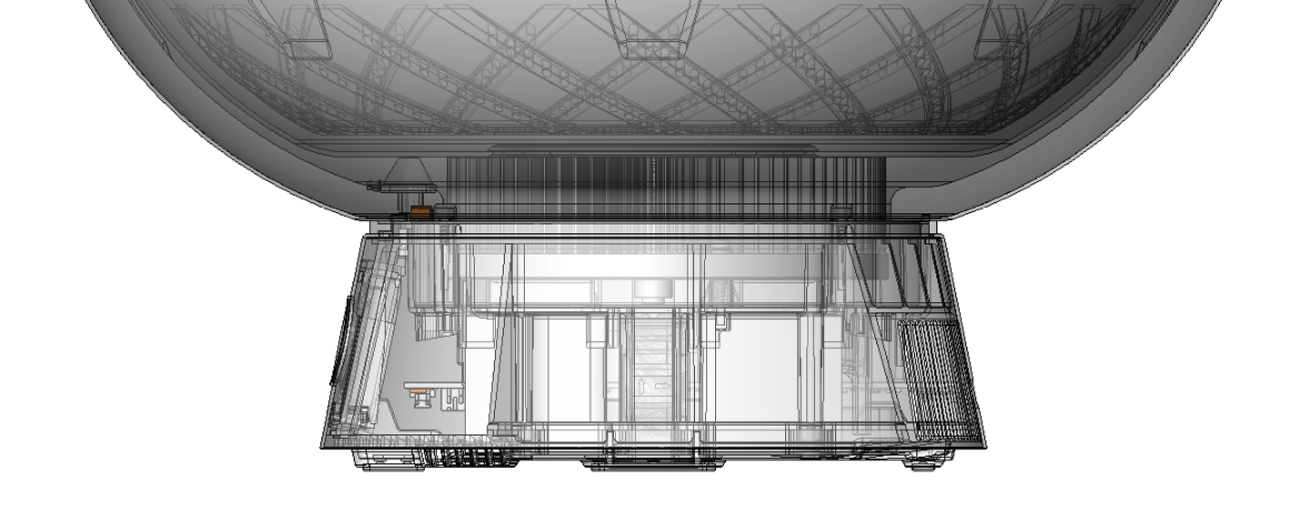 X-ray view of the freshbowl
